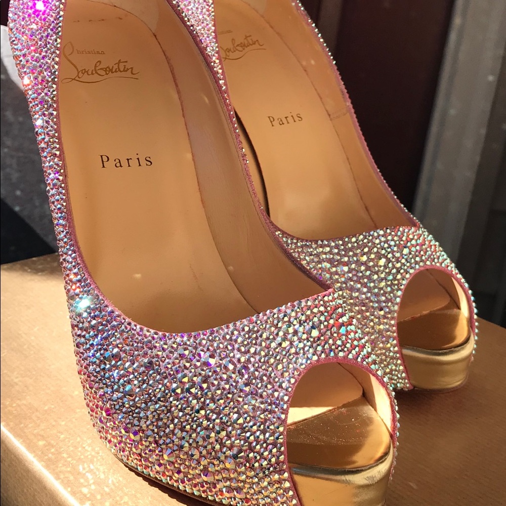 New Very Riche 120 Swarvoski Christian Louboutin